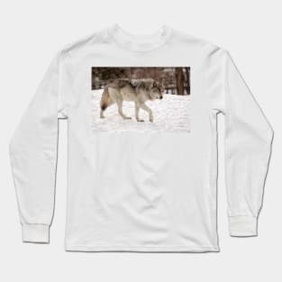 Prowling Wolf Long Sleeve T-Shirt